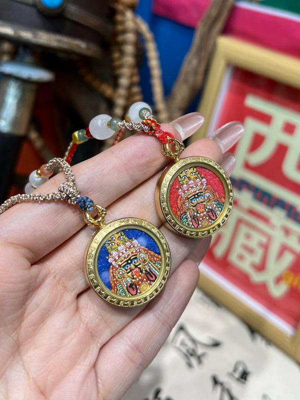 Zashi Lhamo Small Circular Pendant 2.0