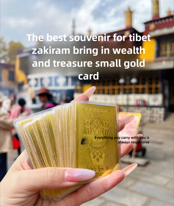 Small Gold Card